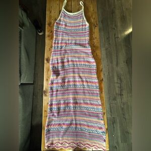 Multicolor Knit Women's Skirt